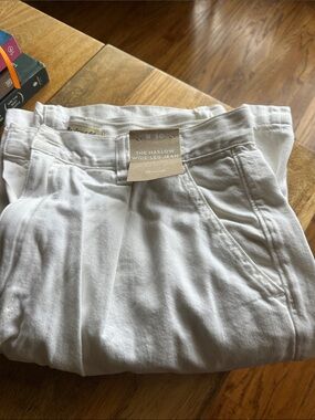 NWT Madewell The Harlow Wide-Leg Jean in White - Size 30